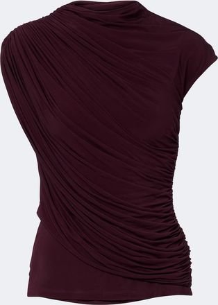 Tove Khari draped jersey top