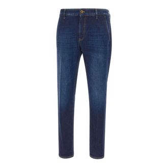 Pantaloni Torino Slim Fit Jeans, male, Blue, W35, Indie Jeans