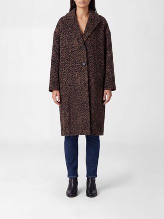 Golden Goose Cappotto in misto lana animalier Golden Goose