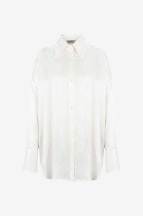 Herno Satiniertes Oversize-Hemd Resort Ever