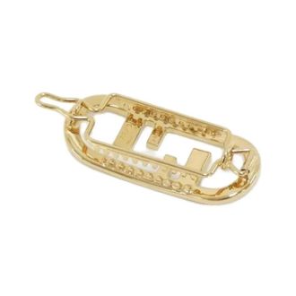 Fendi Pre-owned Accessories, female, Yellow, Size: ONE SIZE Pre-owned Vintage Hair Clip