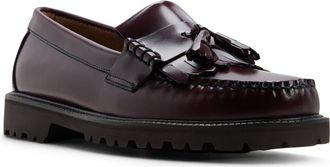 G.H. Bass & Co. Layton Leather Penny Loafer in Wine at Nordstrom, Size 11.5