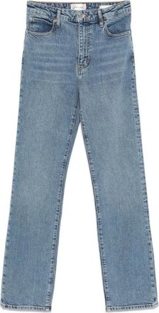Frame Denim The Ruler High Rise Jeans - Dames - Regular Fit Jeans - Blauw - W27 - Katoen - Jeans