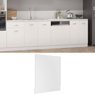 vidaXL Pannello Lavastoviglie lyon Bianco 59,5x3x67 Cm - Vidaxl