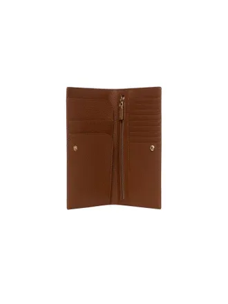 Coccinelle Grained Leather Wallet - Brown
