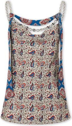 Paco Rabanne Donna, Top, Multicolore, 2Xs, new