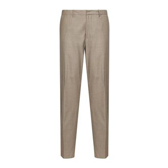 Etro Pantaloni Ricamati Pegaso - - Trousers - Uomo - Beige - S