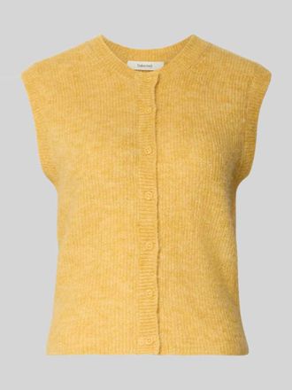 Selected Regular Fit Strickjacke aus Woll-Mix in GELB, Gr&ouml;&szlig;e XL