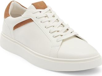 Nordstrom Rack Alder Casual Sneaker in White- Tan at Nordstrom Rack, Size 10.5