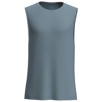 Icebreaker Merino 125 Cool-Lite SpheTank Funktionsshirt f&uuml;r Herren | grau