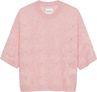 Alchemist De Pepper Sweater - Dames - Ronde hals truien - Roze - M - Truien & Vesten