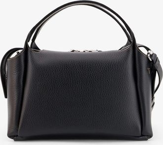 Tod's Womens Leather Crossbody Bag Apa Black Shoulder