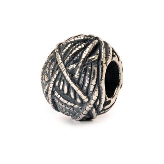 Trollbeads Womens Ball Of Yarn Bead In Silver
