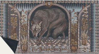 Sabina Savage The Wolf You Feed Cashmere and Silk Stole