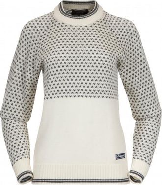 Bergans Alvdal Wool Jumper Merinopullover f&uuml;r Damen | grau