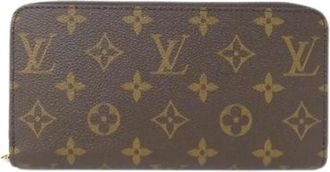 Louis Vuitton Pre-owned Wallets, female, Brown, Size: ONE SIZE Pre-owned Canvas Wallet