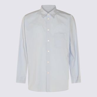 Homme Plissé Issey Miyake Shirts Blue And Green