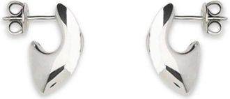 Bottega Veneta Sterling Silver Stud Earrings - Silver
