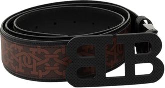 Bally 6302247 Mens Mirror Buckle Adjustable Reversible Belt