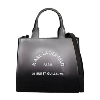 Karl Lagerfeld Mini Square Tote - female - Karl Lagerfeld - Handbags - Black - ONE SIZE - Bags