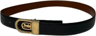 Celine Pre-owned Vintage Carriage Riem - Dames - Vintage Accessoires - Zwart - ONE Size - Leer - Vintage