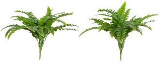 Nearly Natural 19-in UV Resistant Artificial Boston Fern (Indoor/Outdoor) - Set of 2 in Green at Nordstrom