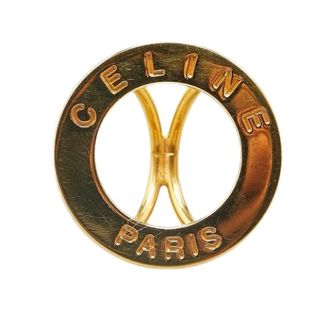 Celine Pre-owned Accessories, female, Yellow, Size: ONE SIZE Pre-owned Metal Scarf