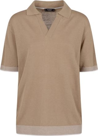 PESERICO Uomo, Top, Marrone, L, new