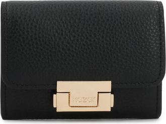 Kazar Sleek Leather Wallet - Dames - Portefeuilles - Zwart - ONE Size - Leer - Accessoires