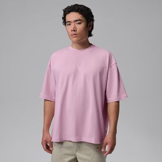 Nike Jordan Mens Jordan Flight Essentials Oversized T-Shirt in Pink | IB7345-676