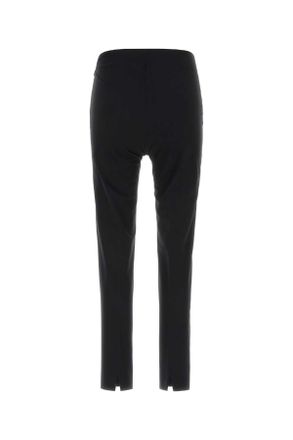 Pantaloni Torino Womens Black Stretch Jersey Gioia Pant Nero Exterior: Nylon Elastane Pantaloni