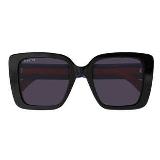 Gucci Oversized Butterfly Sunglasses - unisex - Gucci - Sunglasses - Black - 53 MM - Accessories