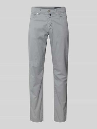 Pierre Cardin Regular Fit Hose mit Eingrifftaschen Modell Lyon in Hellgrau, Gr&ouml;&szlig;e 31/32