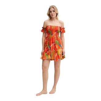 Desigual Kleedjes, Dames, Veelkleurig, S, Bahamas Jurk