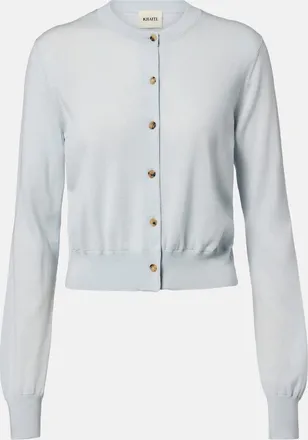 Khaite Cardigan Tansy in lana e cashmere