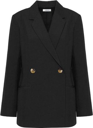 Anine Bing Blazer Kaia A-01-2018 - Dames - Blazers - Zwart - 2XS - Jassen