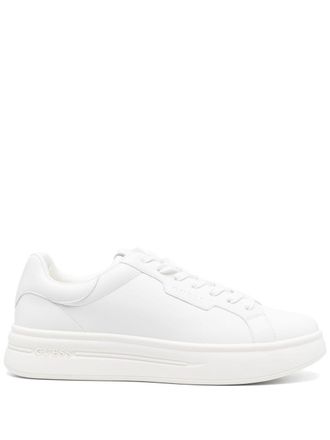 Guess Co Sneakers met logo-reliëf - Wit