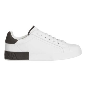 Dolce & Gabbana Portofino Sneaker - Shoes - Hombre - Blanco - 42 1/2 EU