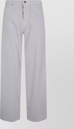 Haikure bethany velvet pier wide-leg jeans