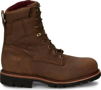 Chippewa Mens Super Dna 8 Waterproof Steel Toe Insulated Boot In Bay Apache