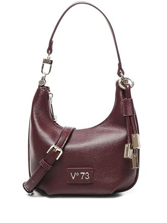 V° 73 zip-fastening half-moon shoulder bag - women - Polyurethane/Polyester - One Size - Red