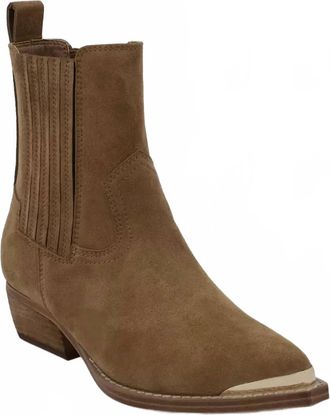 Mia Womens Radly Short Cowboy Boot In Brown