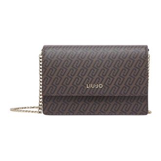 Liu Jo Bolso Peque&ntilde;o Monogram Bandolera - Bags - Mujer - Marr&oacute;n - ONE SIZE