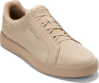 Cole Haan GrandPro Luxe Slip-On Sneaker in Dark Latte Nubuck at Nordstrom, Size 10.5