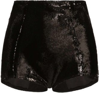 Dolce & Gabbana Shorts A Vita Alta-Donna