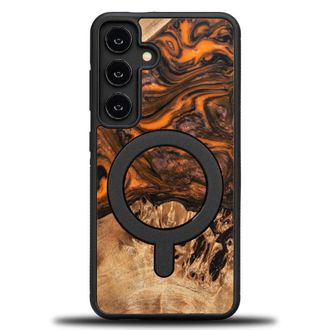 OEM Funda Bewood Unique Para Samsung Galaxy A55 5g - Naranja Con Magsafe