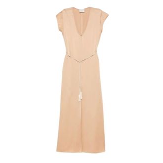 Forte_Forte Maxi Dresses, female, Beige, Size: S Maxi Dress