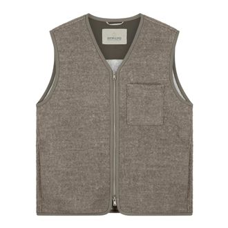 Dstrezzed Dstrezzed - Voss Bodywarmer - Heren - Jassen - Bruin - Maat: L Leer
