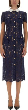 Self Portrait Lace Midi Dress