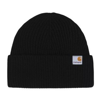 Carhartt Work in Progress Accessoires, unisex, Zwart, ONE Size, Wol, Gabe Beanie